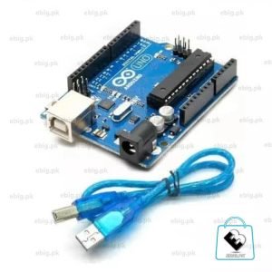 Arduino Uno R3 Development board with USB Cable in Pakistan