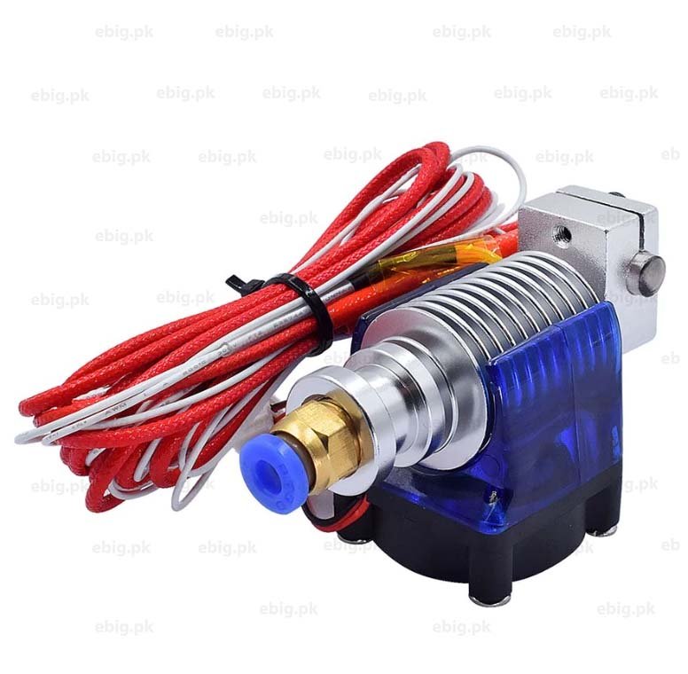 Long Distance Bowden V6 Metal Hotend Extruder 1.75mm with Cooling Fan for 3D Printer in Pakistan - Image 4