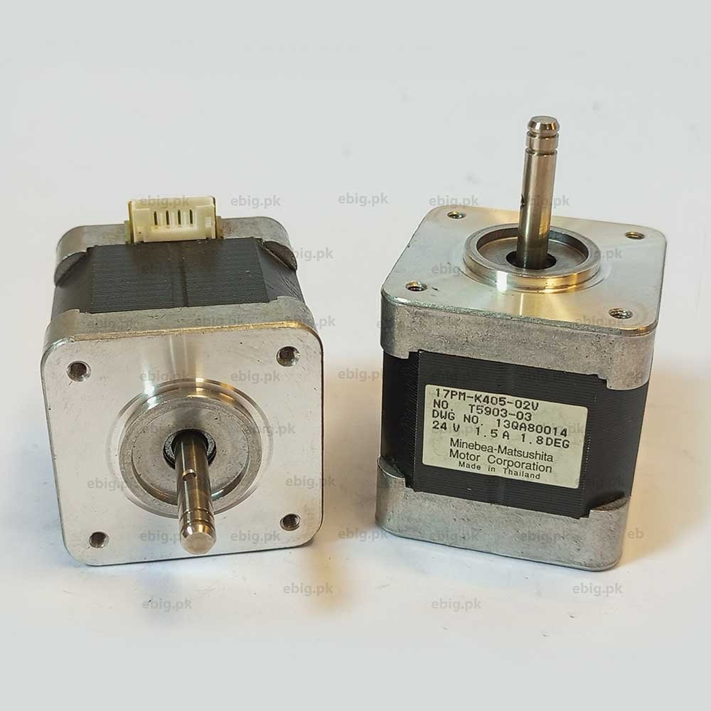 Nema 17 stepper motor 4 wire with working proof