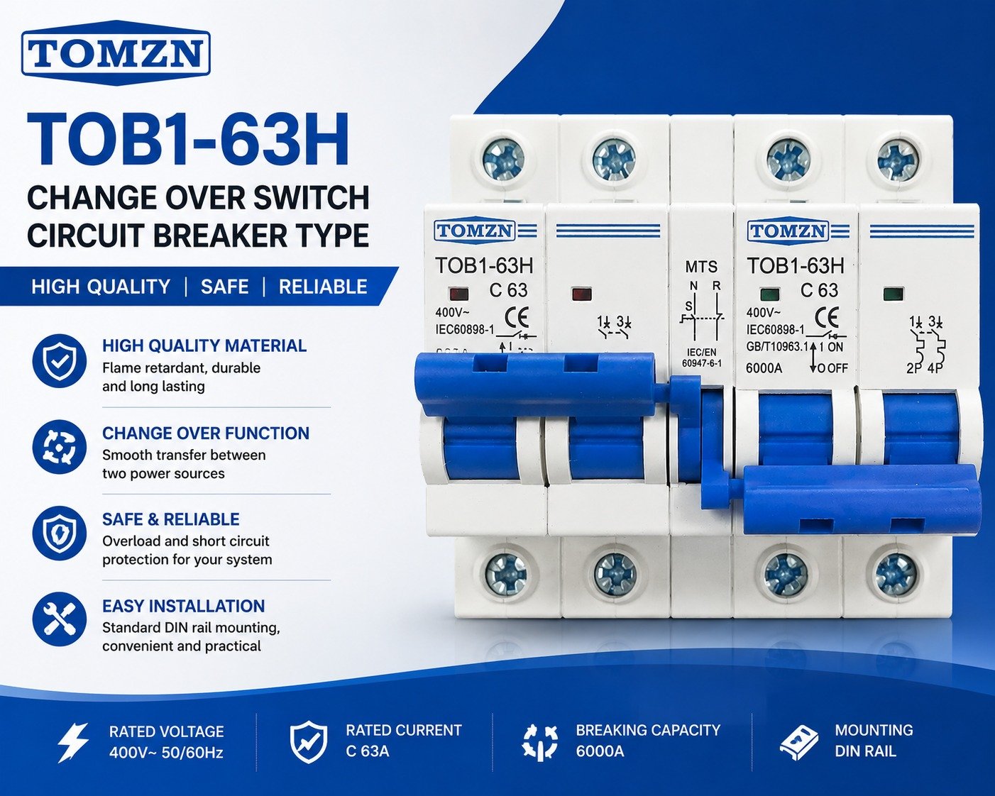 TOMZAN TOB1-63H